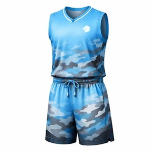 Vente directe d'usine, vente en gros, meilleur design, logo personnalisé, qualité supérieure, uniforme de basket-ball pour jeunes avec nom imprimé - Product Image 1