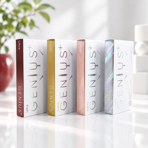 เซรั่มไฮยาลูรอนิก แอซิด GENIUS+ Smooth ขนาด 1 มล. บรรจุกล่อง ช่วยลดเลือนริ้วรอย ฟื้นฟูผิวกระจ่างใส บำรุงผิวหน้า ริมฝีปาก และรอบดวงตา ใช้ได้ทั้งชายและหญิง สำหรับใช้ที่บ้าน อายุการเก็บรักษา 3 ปี - Product Image 3