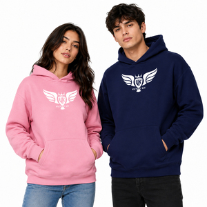 Custom Unisex Pullover Hoodie Oversized Fleece Sweatshirt Casual Streetwear Hooded Sweatshirt <b>for</b> Men and Women - Product Image 1