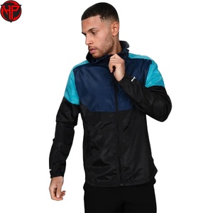 Conjunto de Dos Piezas para Hombre, Chaqueta y Pantalones Cortos Personalizados, Traje Deportivo Reflectante con Cierre, Conjunto de Chaqueta y Pantalones Cortos de Nailon - Product Image 2