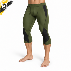 Legging Capri pour homme : construction légère, flexibilité fiable et soutien confortable pour la course et les séances de fitness - Product Image 5