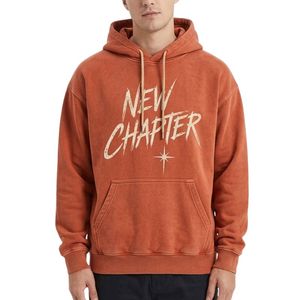 เสื้อฮู้ดซิปโอเวอร์ไซส์ทรงหลวมสไตล์สตรีทแวร์ผ้าฝ้ายฟลีซคุณภาพสูงสำหรับผู้ชาย - Product Image 5