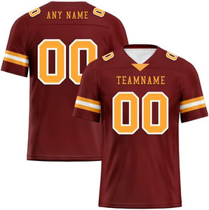 Maillot de rugby personnalisé par sublimation, tissu respirant, grandes tailles pour hommes, fabricant de vêtements de sport d'équipe, commande en gros, prêt à expédier - Product Image 1