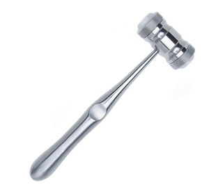 Martillo para huesos de acero inoxidable, instrumentos quirúrgicos ortopédicos veterinarios, manual, 7.5 pulgadas / Martillo Mead para levantar huesos duros - Product Image 2