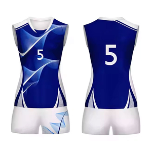 Uniforme de volley-ball personnalisé, uniforme de volley-ball sublimé sur mesure, qualité d'exportation, facile à laver, séchage rapide, 100% polyester - Product Image 5