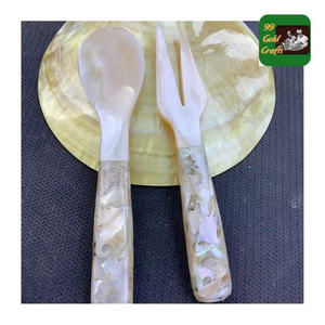 Seashell Spoon High Quality Seashell Spoon Crafted from Conch Mother of Pearl Perfect for Caviar Serving Fine Dining Events - Product Image 4
