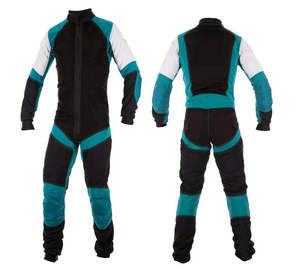 Traje de Paracaidismo Color Block con Cremallera Completa, Mono de Salto con Paracaídas, Ropa de Entrenamiento a Prueba de Viento - Product Image 6