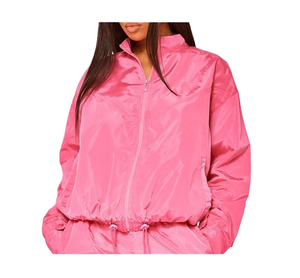 New Design <b>Women's</b> Windbreaker Tracksuit New Arrival Winter Season Oem Size <b>Jacket</b> Windbreaker Waterproof <b>Jacket</b> For <b>Women</b> - Product Image 6
