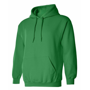 Sudadera con Capucha Verde para Hombre, Corte Regular, Algodón French Terry, Informal, con Bolsillo Delantero, para Otoño - Product Image 5