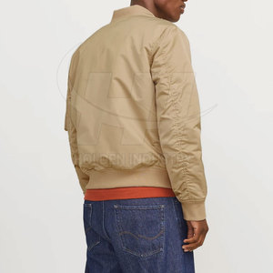 Chaqueta Bomber de Invierno de Color Personalizado, Ropa para Hombre, Chaqueta Bomber de Alta Calidad para Venta en Línea - Product Image 3