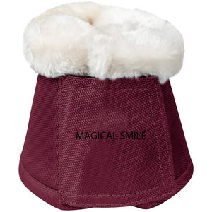 Botas de neopreno para caballo con parte superior de material de 1860 denier de calidad superior, botas ligeras y cómodas. - Product Image 5