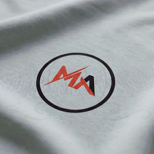 Men's Short Sleeve O-Neck T-Shirt Light Gray Solid Color With Logo Front Regular Fit Casual Style 100% Cotton Jersey Knitted Bre - Product Image 2