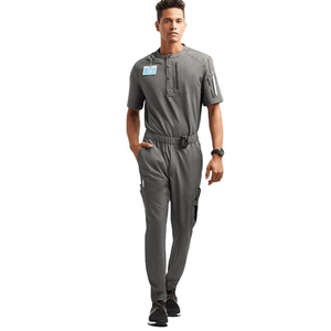 Uniformes médicos personalizados para hombre OEM ODM, uniformes de hospital, diseño para enfermería, clínica, veterinaria, conjunto de uniformes médicos de lujo. - Product Image 1
