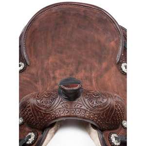 Silla de Montar Occidental de Cuero Hecha a Mano Personalizable al por Mayor con Diseño Portátil y Estampado, Fabricada en Uttar Pradesh - Product Image 5