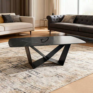 Muebles de Comedor Modernos, Mesa de Comedor de Cerámica para el Hogar y Restaurantes, 6 Plazas, Marca OKAY, Modelo DT-501 - Product Image 3