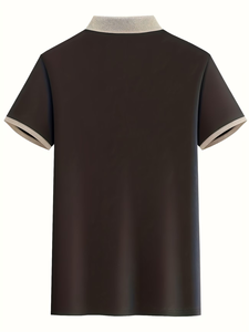 Custom Black Cotton Polo Shirt Unisex Work Fashion Breathable Silk Screen Printing ODM Service Oeko-Tex Certified Bangladesh - Product Image 2
