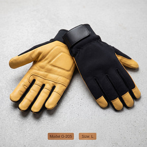 Guantes de Seguridad JNM SAFETY de Cuero Vacuno de Primera Calidad, Certificación CE, Forro de Aramida, Puño de Seguridad, Anti-Impactos y Resistentes al Calor - Product Image 4