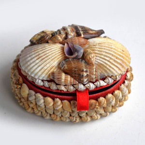 Sea <b>shell</b> jewlery boxes various design handmade trinket box from natural seashell competitive price - Product Image 1