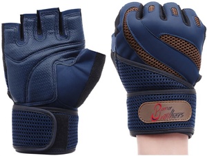 Guantes Deportivos Ajustables de Medio Dedo para Gimnasio, Ciclismo, Levantamiento de Pesas, Antideslizantes - Product Image 4