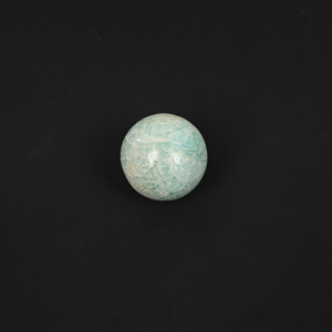 Boule de pierre précieuse amazonite naturelle de 25 mm, lisse et ronde, pierre en vrac pour la fabrication de bijoux - Product Image 2