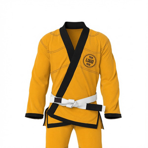 Custom BJJ Uniform for Men Cotton Jiu Jitsu Gi Set with Embroidery & Quick-Dry Breathable Fabric - Product Image 4