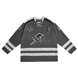 Camisetas de Hockey Sublimadas Personalizadas TF OEM, Logotipo Bordado Personalizado, Uniformes de Hockey sobre Hielo, Camiseta Estilo Hockey sobre Hielo - Product Image 2