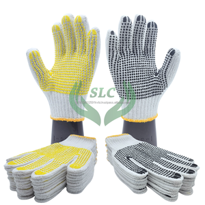 Guantes de seguridad de algodón blanco antideslizantes confiables de origen indonesio Máxima comodidad para aplicaciones industriales - Product Image 4