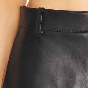 <b>Plus</b> <b>Size</b> Women High Waist Wide Leg PU <b>Leather</b> <b>Pants</b> Full Length Loose Fit Autumn Minimalist Style Solid Color - Product Image 6