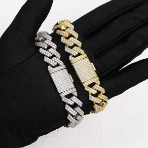 Luxurious 925 Silver Diamond Tennis <b>Bracelet</b> Round Brilliant Cut Prong Setting Classic Geometric Design Wedding Jewelry - Product Image 2