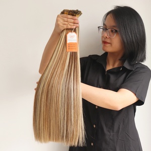 Extensiones de Cabello Humano I Tip de la Mejor Calidad, Cabello Virgen Vietnamita Crudo, Precio al por Mayor de AZ Hair Vietnam - Product Image 5