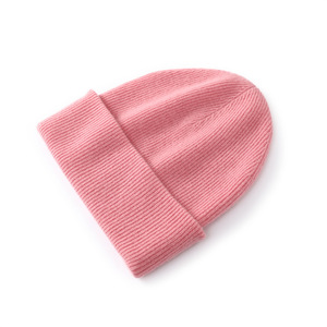 100% Merino Pure Wool Warm Knitted <b>Hat</b> <b>Winter</b> <b>Hats</b> <b>Men</b> Women Solid Pattern Common Fabric Casual Wholesale - Product Image 3