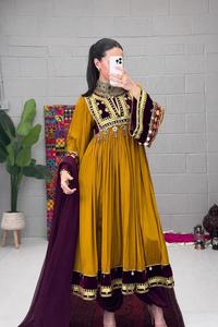 High Quality Afghani <b>Dress</b> Women 2026 New Designs Afghani Kuchi Clothes Lace Tassels Coins Decoration Breathable Casual <b>Dresses</b> - Product Image 2