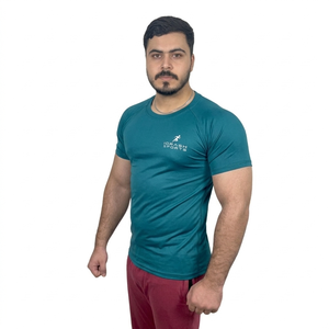 เสื้อรัดกล้ามเนื้อแขนสั้นสำหรับผู้ชาย ออกแบบเองได้ ราคาขายส่งปี 2026 จากโรงงานโดยตรง สำหรับ MMA BJJ - Product Image 3