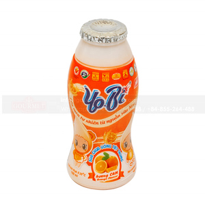 Bidrico Yobi Yaourt à l'orange avec un arôme délicieux issu du lait mélangé à des fruits faciles à boire, goût naturel sucré et acidulé - Product Image 1