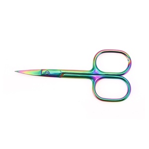 Ciseaux à sourcils professionnels pour manucure, personnalisables (logo et taille), design tendance, vente en gros - Product Image 2