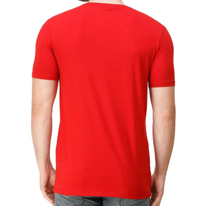 Casual Fashion Basic Color Men's T-<b>Shirts</b> <b>100</b>% Cotton/<b>Polyester</b> Eco-Friendly Quick Dry Breathable Canvas Summer T <b>Shirt</b> - Product Image 3