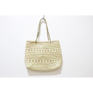 Natural Seagrass Woven Tote Bag Eco-friendly Handmade Fashion Shopping Beach Handbag - Product Image 2
