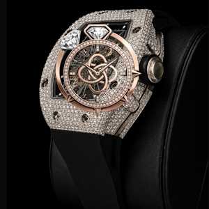 Reloj de Diamantes Moissanite con Logotipo Personalizado para Hombre, Reloj de Pulsera de Lujo con Incrustaciones Completas de Piedras VVS - Product Image 2