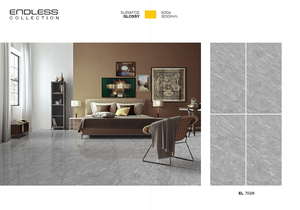 Azulejos de Lujo de la Mejor Calidad, Patrón de Roca Continuo para Interiores, Brillantes, para Pared y Piso, 600x1200mm - Product Image 5