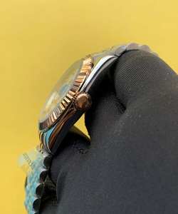 Reloj de Pulsera BOJ Plain R.O.L.E.X.12 de 41 mm, con Movimiento Mecánico Automático de Doble Movimiento, Esfera Blanca, Acero Inoxidable, Moissanita, Precio Bajo, Gran Oferta - Product Image 3