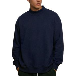 Sudadera Naranja Personalizada para Hombre, Cuello Alto, Corte Ajustado, Manga Larga, Estilo Casual - Product Image 5
