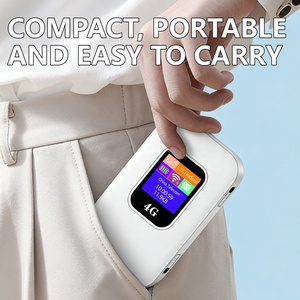Mini routeur WiFi portable de poche <span class=keywords><strong>4G</strong></span> avec modem LTE, batterie 2100 mAh et emplacement pour carte SIM - Product Image 3