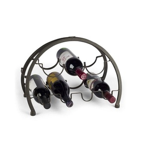 Support à bouteilles de vin en métal de haute qualité, organiseur de bouteilles de vin, présentoir à bouteilles, support pour bouteilles de boisson - Product Image 1