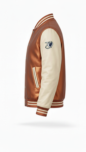 Winter Fashion Varsity <b>Jacket</b> Streetwear High School Fleece Fabric Chenille Letters Wholesale Hooded Unisex Front American Style - Product Image 2