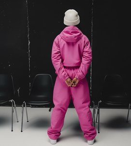 Custom <b>Polyester</b> Reflective Waterproof Windproof Nylon Jacket and Track Pants Zip up Blank Oversized <b>Jogger</b> Sets Nylon Tracksuit - Product Image 2