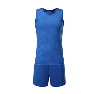 Uniforme de volley-ball réversible personnalisable pour adultes, taille plus, respirant, avec design personnalisé, fusion sans couture et logo personnalisé - Product Image 4