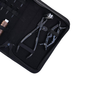 Meilleur Kit d'Outils Professionnels pour Extensions de Cheveux : Pince à Bandes, Aiguille Courbe pour Perruques, Acier Inoxydable Qualité Salon, pour Coiffure et Séparation - Product Image 3