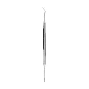 Pousse-cuticules et extracteur d'ongles double extrémité en acier à haute teneur en carbone, réutilisable et durable, pour l'élimination des ongles incarnés et la manucure - Product Image 2