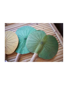 Abanico de mano para mujer, abanico chino japonés vintage con hoja de loto - Ideal para sesiones fotográficas, iglesia, festivales, baile y regalos - Product Image 4