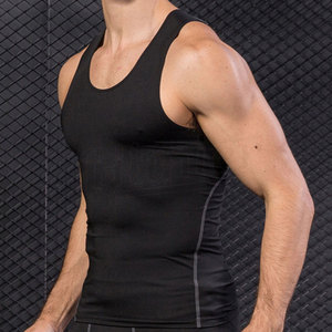 Camiseta sin Mangas para Hombre, de Algodón/Fibra de Bambú, Transpirable, de Secado Rápido, Ecológica, Personalizable, de Alta Calidad, para Gimnasio, Entrenamiento, Deportes, Uso Casual - Product Image 3